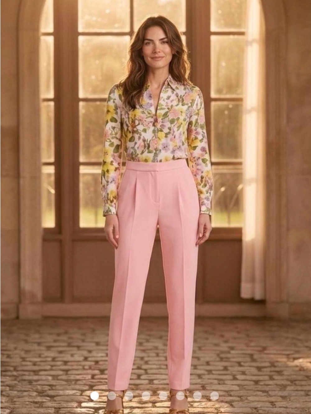 Tuckernuck Pink Tailored Jumpsuit
